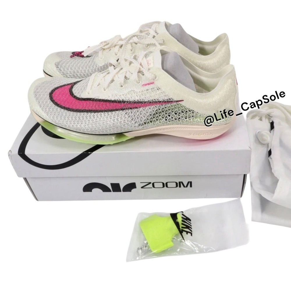 Size 7.5 Nike Air Zoom Victory Track Distance Spikes‎ Mens CD4385-101 / Womens 9